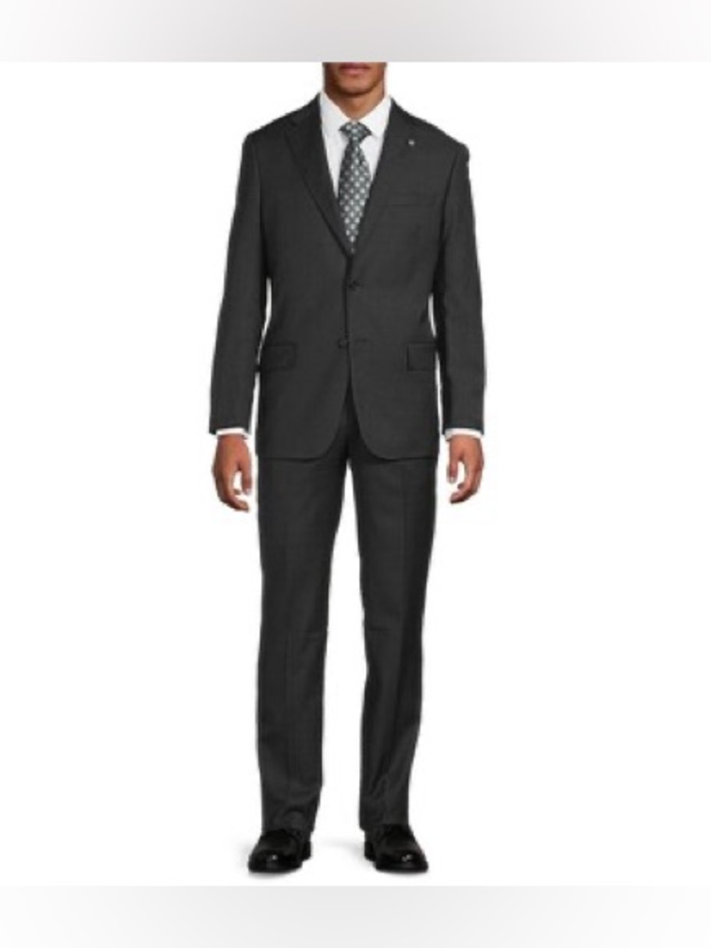 Hart Schaffner Marx Sports Coat Jacket Grey Double Button 42R
